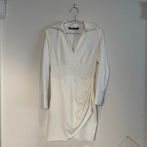 Elegant White Women's Dress